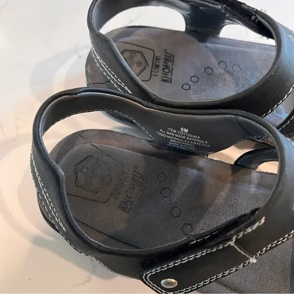 Khombu Women's 9 M Comfort Sport Sandal Adjustable Strap Black - Picture 12 of 13